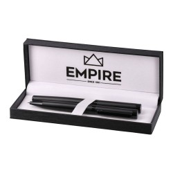 Комплект химикалка и писалка Empire Elkano, черни - Химикали