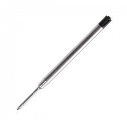 Office 1 Пълнител за химикалка, тип Parker, метален, 0.5 mm, черен - Коректори, Пълнители и Мастила
