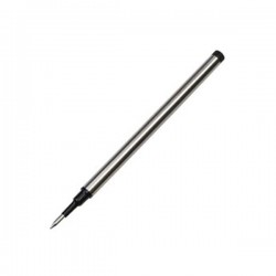 Office 1 Пълнител за ролер, тип Parker, метален, 0.5 mm, черен - Коректори, Пълнители и Мастила