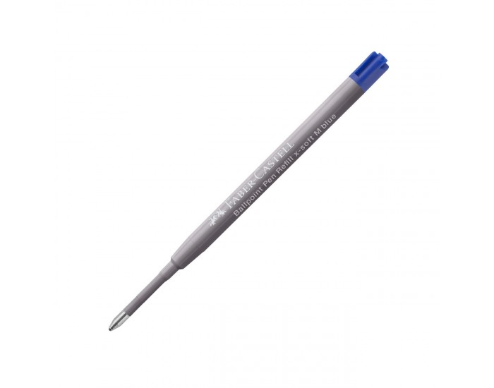 Faber-Castell Пълнител за химикалка X-Soft, M, син