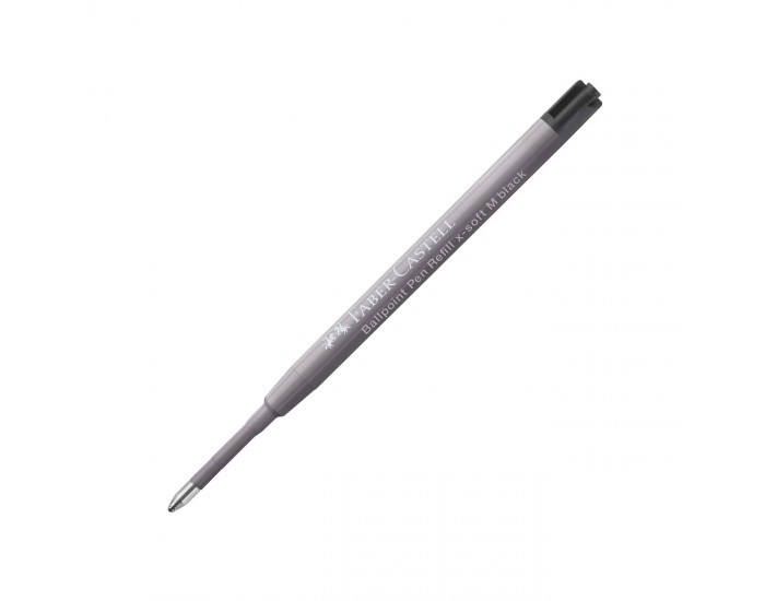 Faber-Castell Пълнител за химикалка X-Soft, M, черен