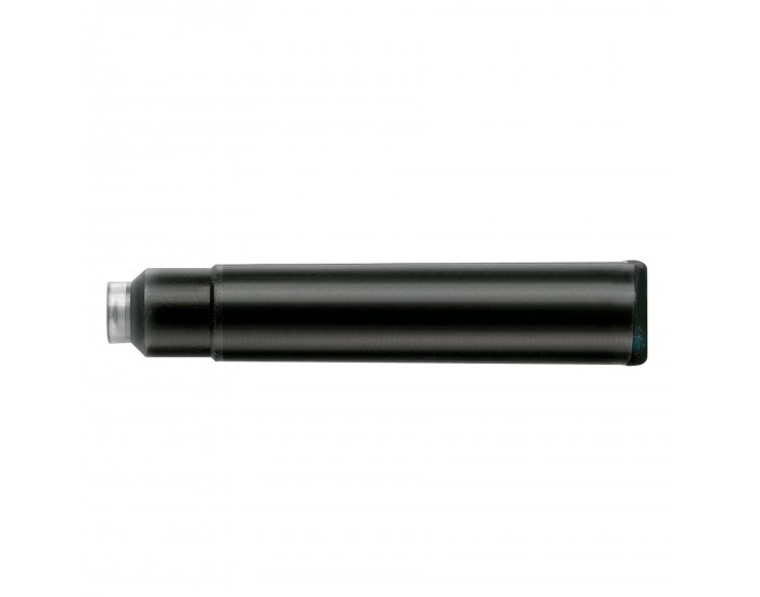Faber-Castell Патрон за писалка, черно мастило, 6 броя
