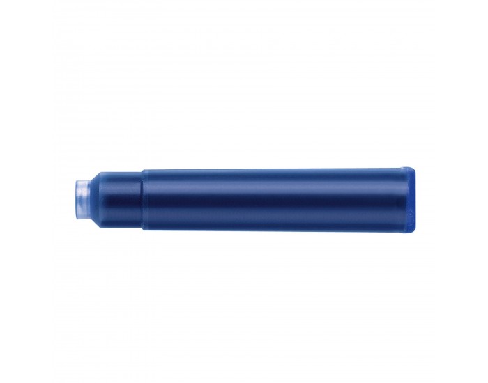 Faber-Castell Патрон за писалка, синьо мастило, 6 броя