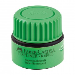 Faber-Castell Мастилница за текст маркер, 25 ml, зелена - Коректори, Пълнители и Мастила