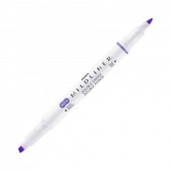 Zebra Текст маркер Mildliner Cool & Refined, двоен, лилав - Zebra pen