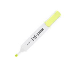 Zebra Текст маркер FM-1 Mild, 3.5 mm, жълт - Zebra pen