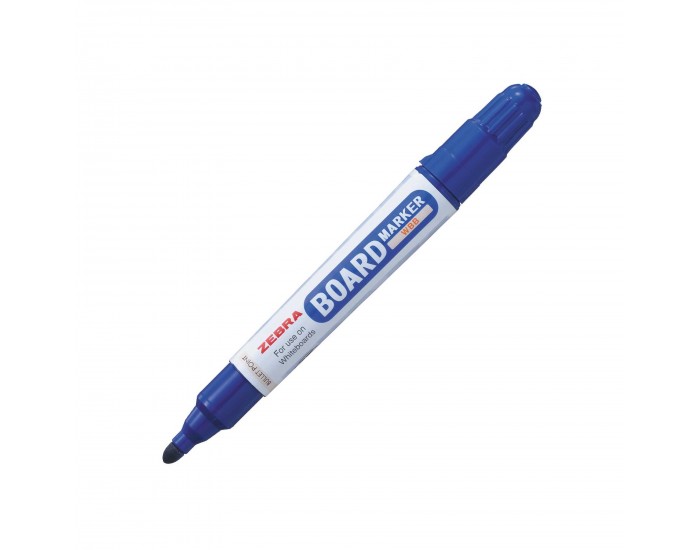 Zebra Борд маркер за бяла дъска WBB, объл, 2.6 mm, син