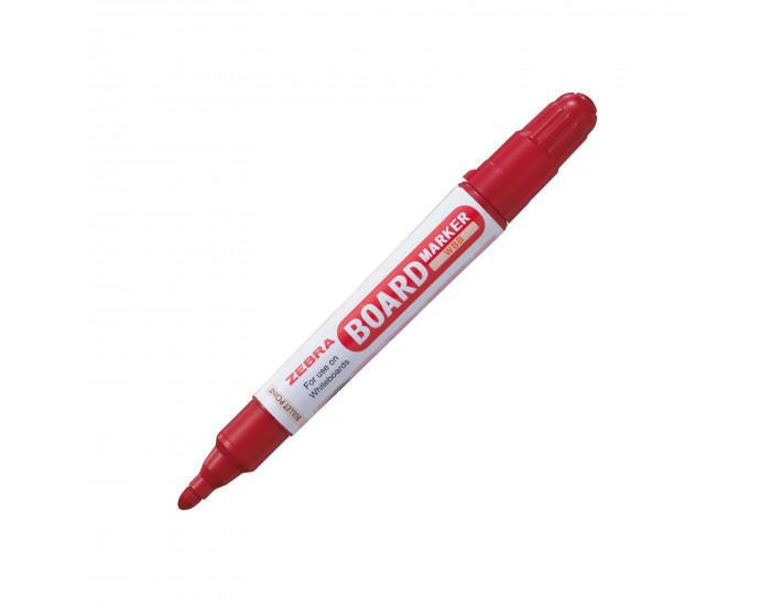 Zebra Борд маркер за бяла дъска WBB, объл, 2.6 mm, червен