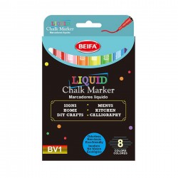 Beifa Маркер BV1-8B1 Chalk, комплект от 8 цвята - Сравняване на продукти
