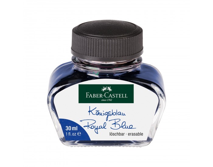 Faber-Castell Мастило за писалка, 30 ml, синьо