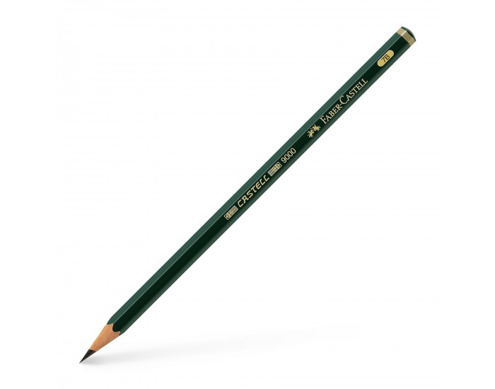 Faber-Castell Молив Castell 9000, чернографитен, 7B