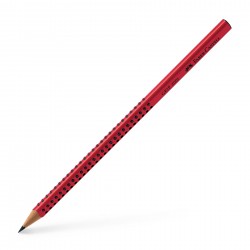 Faber-Castell Молив Grip 2001, чернографитен, B, червен - Моливи и Аксесоари
