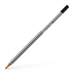 Faber-Castell Молив Grip 2001, чернографитен, HB, с гума - Моливи и Аксесоари