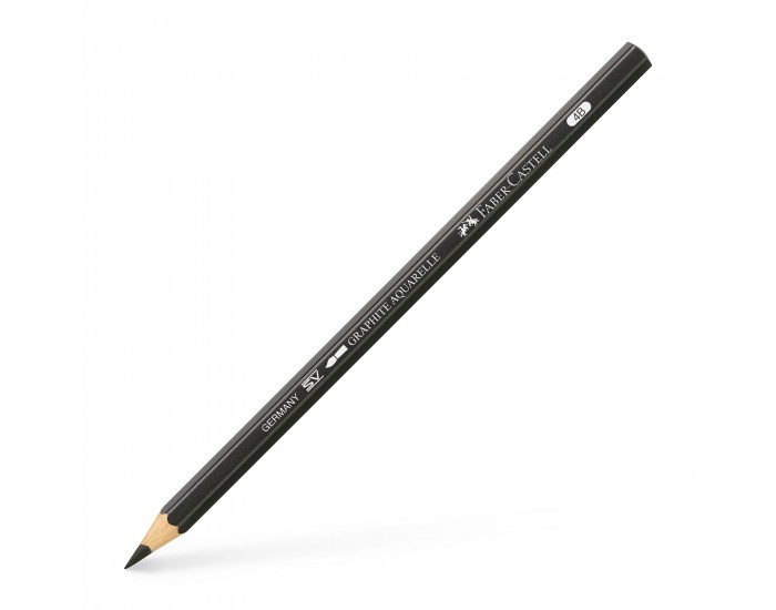 Faber-Castell Акварелен молив Graphite Aquarelle, чернографитен, 4B