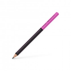 Faber-Castell Молив Grip 2001 Two Tone, Jumbo, черен и розов - Моливи и Аксесоари