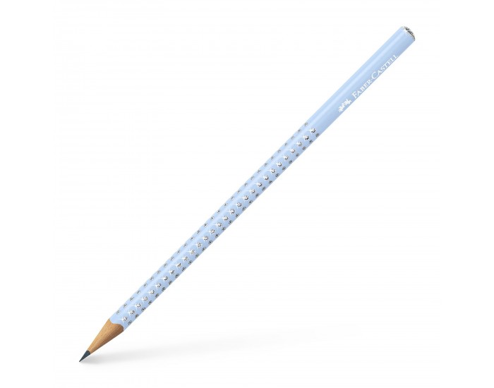 Faber-Castell Молив Jumbo Sparkle, небесносин