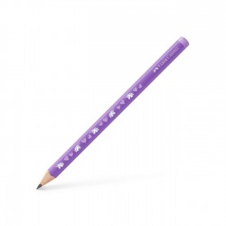 Faber-Castell Молив Jumbo Еднорог, чернографитен, НВ, лилав - Моливи и Аксесоари