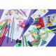 Faber-Castell Молив Jumbo Еднорог, чернографитен, НВ, лилав