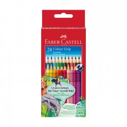Faber-Castell Акварелни моливи Grip 2001, 24 цвята - Моливи и Аксесоари