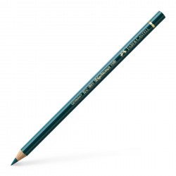 Faber-Castell Цветен молив Polychromos, № 158, тъмен зелен кобалт - Моливи и Аксесоари