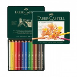 Faber-Castell Цветни моливи Polychromos, 24 цвята - Моливи и Аксесоари