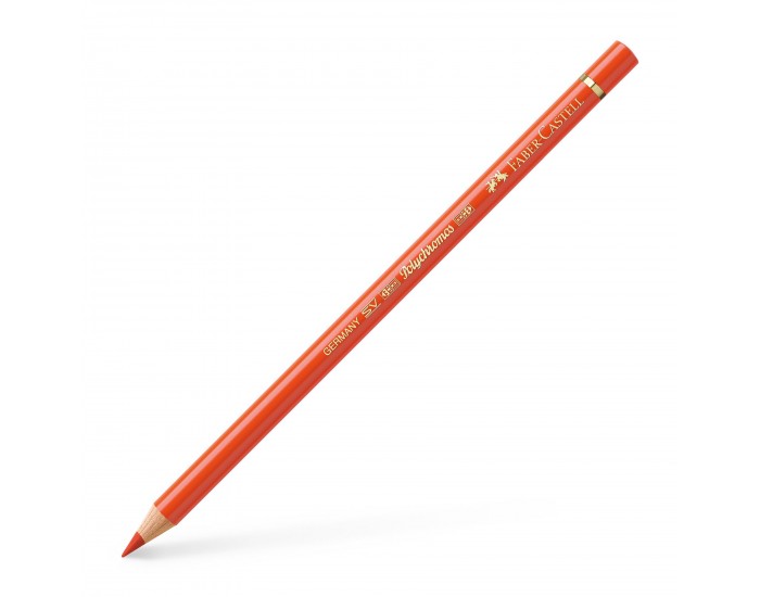 Faber-Castell Цветен молив Polychromos, № 115, тъмен кадмиевооранжев
