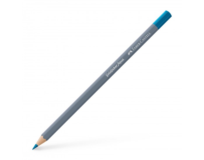 Faber-Castell Акварелен молив Goldfaber Aqua, № 153, тюркоазен кобалт