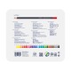 Faber-Castell Цветни моливи Goldfaber, 24 цвята, в метална кутия