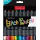Faber-Castell Цветни моливи Black Edition, 24 цвята