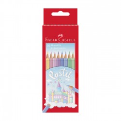 Faber-Castell Моливи, 10 пастелни цвята - Моливи и Аксесоари