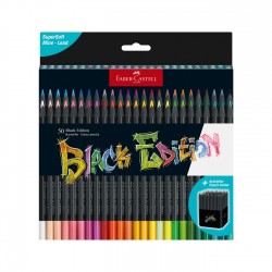 Faber-Castell Моливи Black Edition, 50 цвята - Моливи и Аксесоари