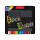Faber-Castell Моливи Black Edition, 24 цвята, в метална кутия