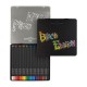 Faber-Castell Моливи Black Edition, 24 цвята, в метална кутия