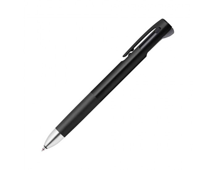 Zebra Химикалка и автоматичен молив Blen, син и червен цвят на писане - 0.7 mm, молив - 0.5 mm, черен корпус