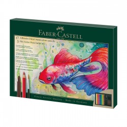 Faber-Castell Комплект моливи Albrecht Durer и тънкописци Pitt, 21 части - Моливи и Аксесоари