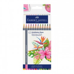 Faber-Castell Моливи Goldfaber Aqua Tropical, 12 цвята - Моливи и Аксесоари
