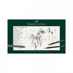 Faber-Castell Комплект моливи Pitt Graphite, 26 броя в кутия - Моливи и Аксесоари