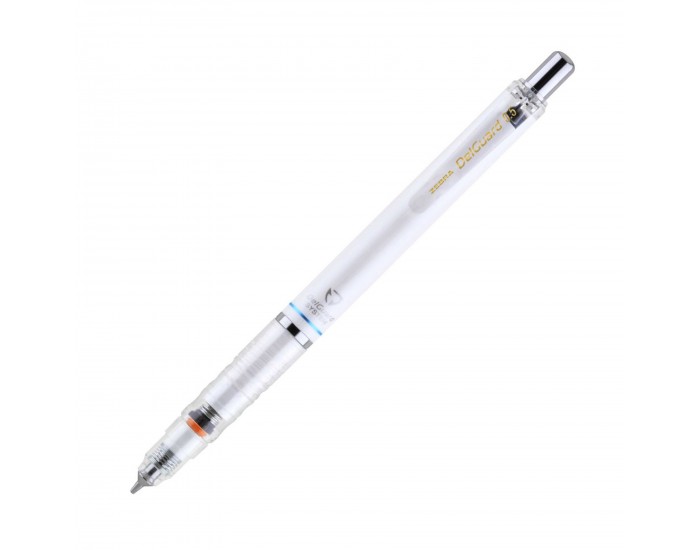 Zebra Автоматичен молив DelGuard, 0.5 mm, бял