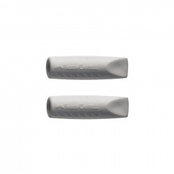Faber-Castell Гума-капачка Grip 2001, сива, 2 броя - Офис аксесоари