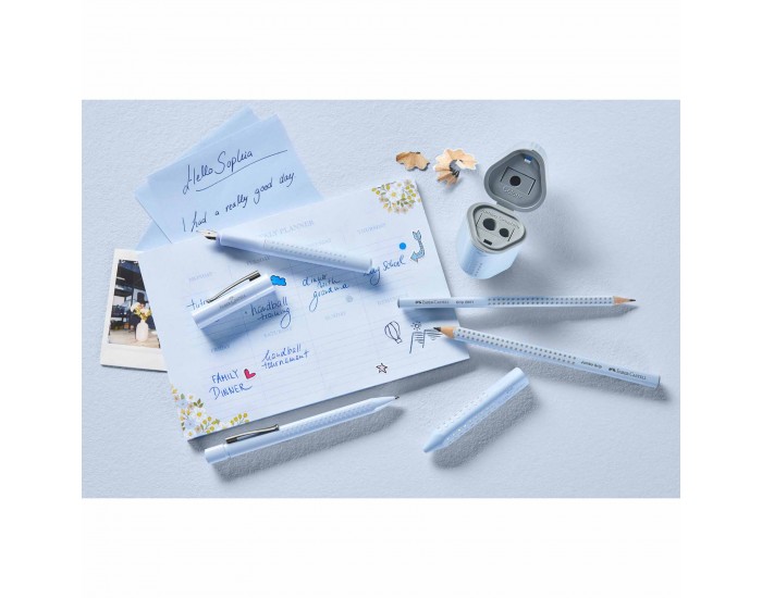 Faber-Castell Гума Grip 2001, небесносиня