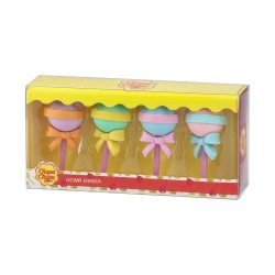 Гума за молив Best Buy Goma, близалки Chupa Chups, 4 броя - Офис аксесоари