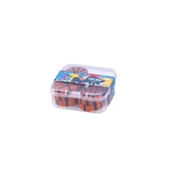 Гуми за молив Sazio Pixi Box, спортни топки, в кутийка, асорти - Офис аксесоари