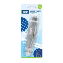 Коректор-лента Junior White Trace, 6 m, асорти - Коректори, Пълнители и Мастила