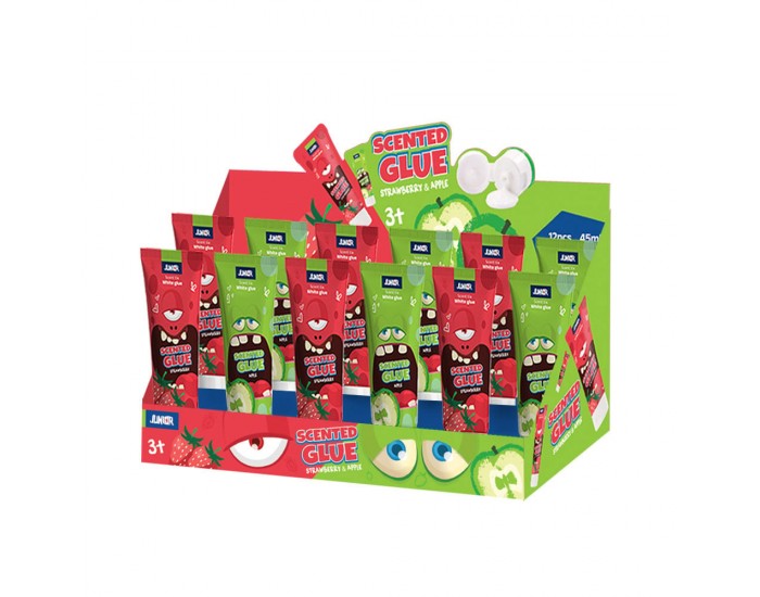 Лепило Junior Fruity Tix, ароматизирано, 45 ml, асорти