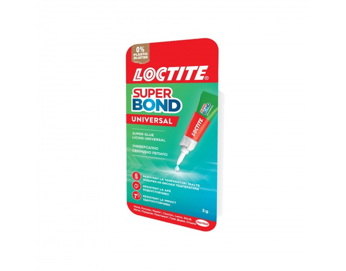 Henkel Секундно лепило Super Bond, 3 g