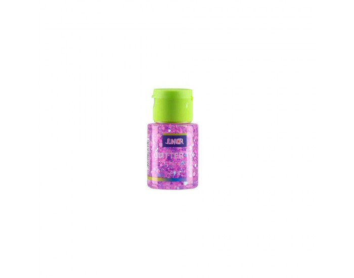 Течно лепило Junior Glitter Tix, с брокат, 40 g, асорти