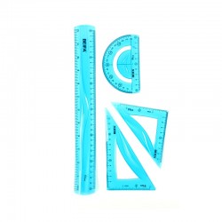 Beifa Чертожен комплект Flexible, гъвкав, 4 части, 30 cm - Сравняване на продукти