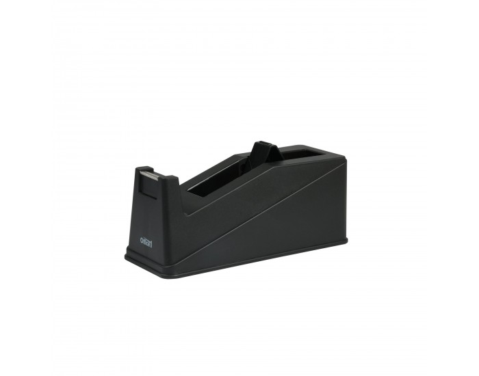 Office 1 Диспенсър за тиксо D25, 19 mm/33 m, черен