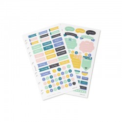 Filofax Стикери Planning, 6 листа, 294 броя - Filofax