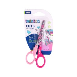 Ножица Junior Impreso Cuts, еднорог, 12 cm - Офис аксесоари